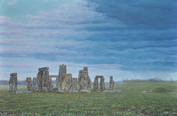 Stonehenge In Spring