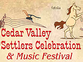 Cedar Valley Music Festival Flyer